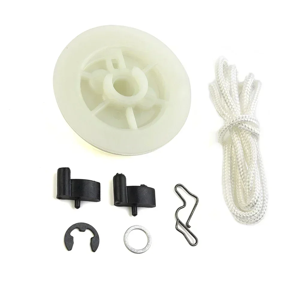 Pulley+Pawl Starter Pulley Recoil Kit Started Rope Fits For Stihl 021 023 025 MS210 MS230 MS250 Durable