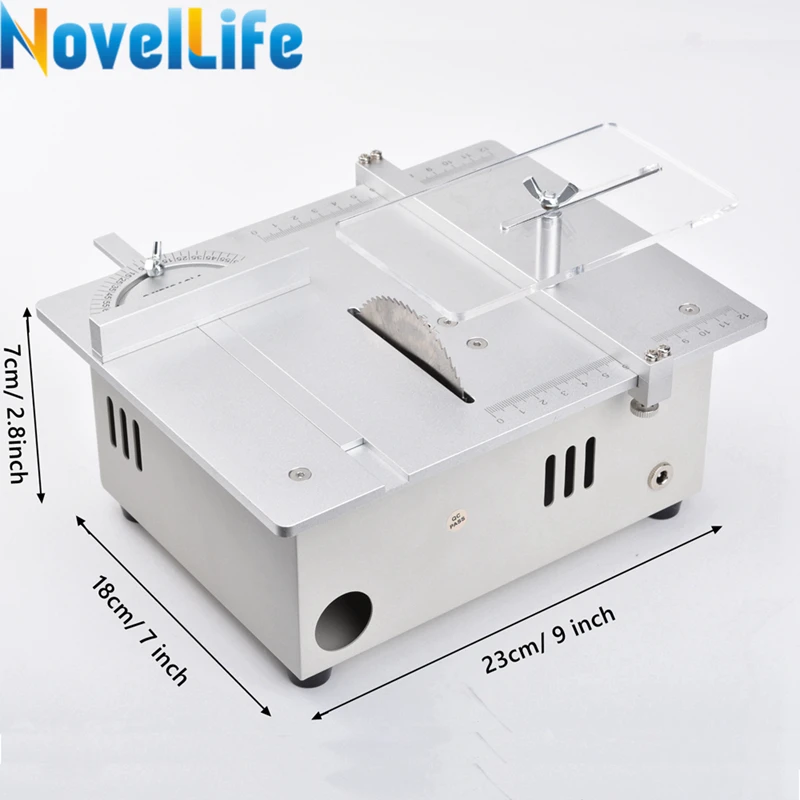 Mini Table Saw Handmade Woodworking Bench Saw DIY Hobby Model Crafts  Cutting Tool 120W Power Supply 80mm Circular Saw Blade R3 AliExpress