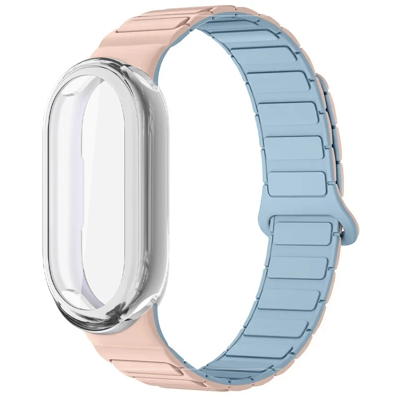 Magnetic Silicone Strap with TPU Bumper Case