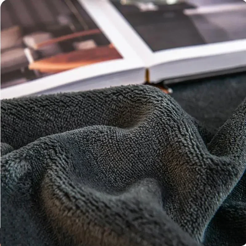WOSTAR Winter warm plush fitted sheet elastic mattress cover fluffy velvet fleece bed linen couple thermal double bed king size 3