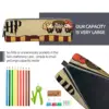 Harrys Potters Magic Pencil Cases Pencilcases Pen Box for Student Large Storage Pencil Bags School Supplies Zipper Stationery 6