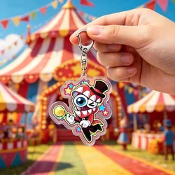 Chibi Anime Kawaii Keychain for Manga Fans - Adorable Cartoon Bag Accessory and Jewelry Gift (3)