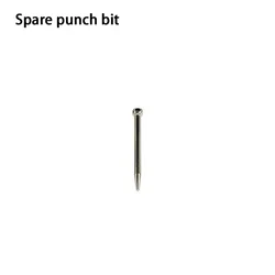 Adjustable Spring-Loaded Automatic Centre Punch for Wood, Metal, and Glass (Spare punch bit)