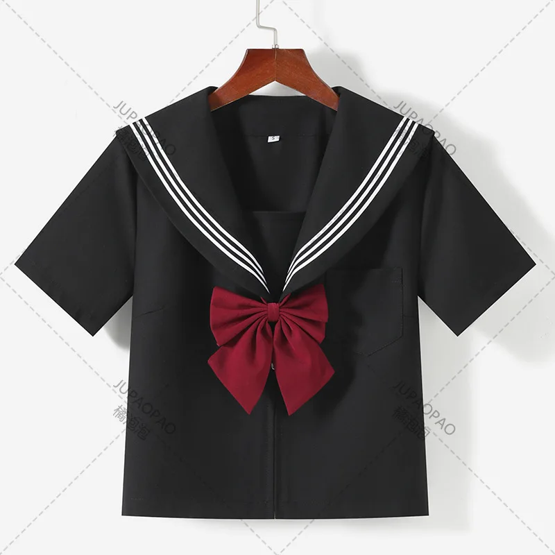 Japanese Jk Schoolgirl Two-Button Suit Spring Summer Women Girl Jacket College Style Long Sleeve Uniform Coat Korean