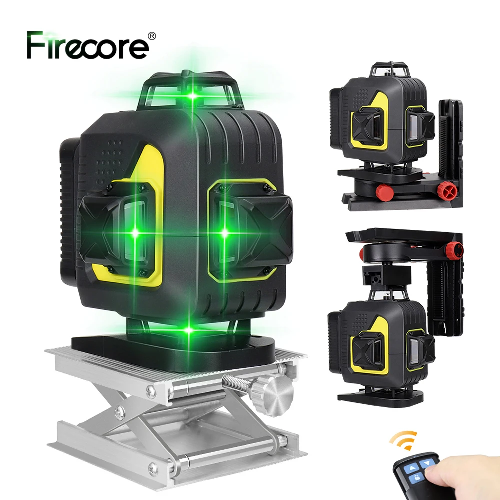 FIRECORE-F504T-XG-16-lines-4D-Green-Laser-Level-360-nivel-laser-Self ...