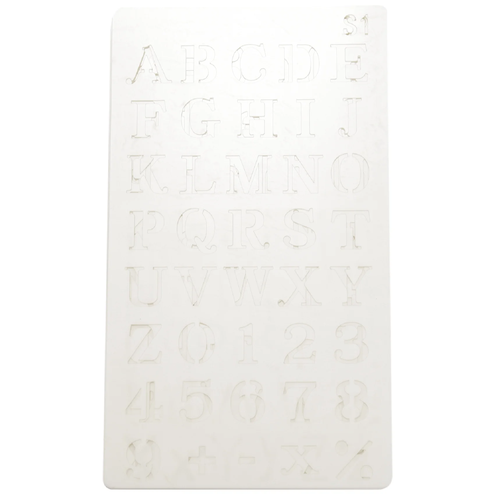 

12 Pcs Alphabet Stencils Reusable Painting Stencils Plastic DIY Drawing Spraying Scale Templates