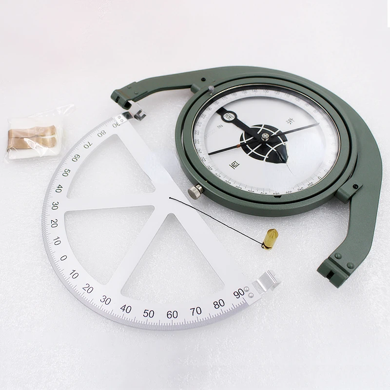 100-G1 Suspended Mining Compass Plastic Gradiometer Antimagnetic Mine Hanging Compass With Tilt Gauge
