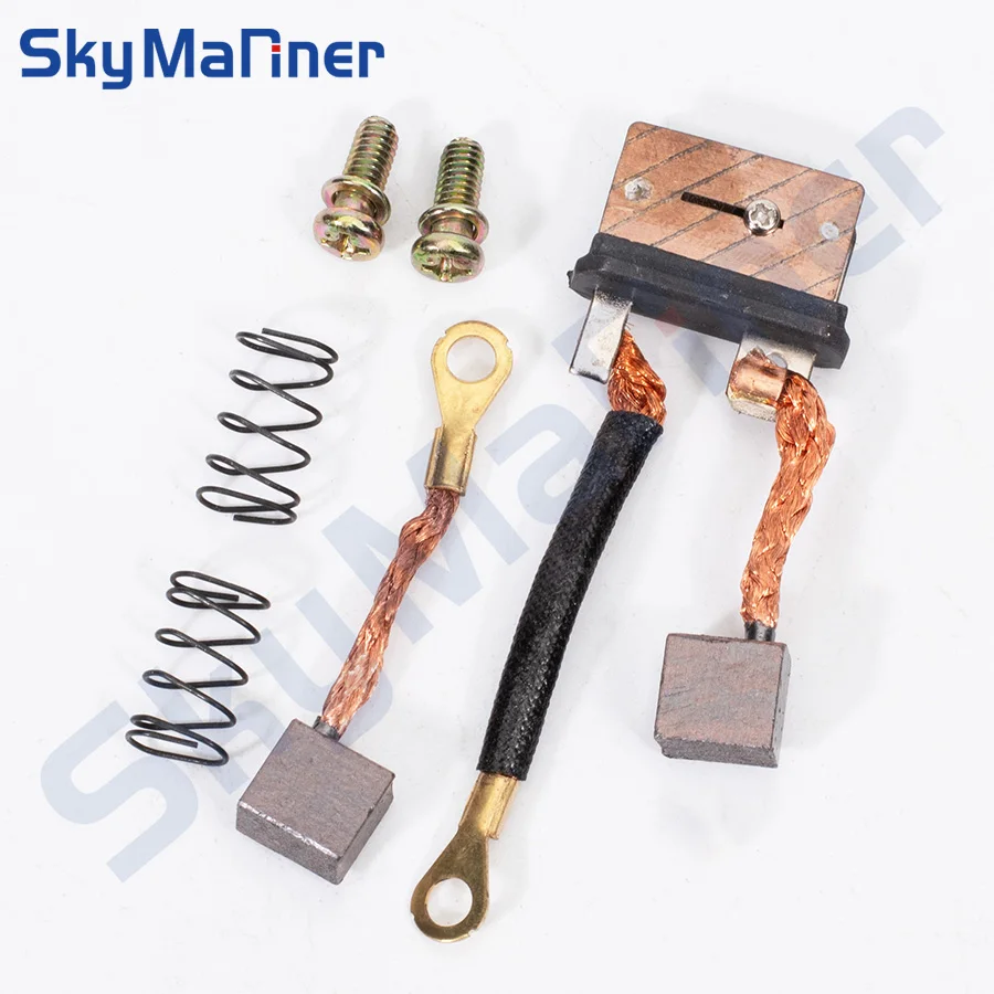 Carbon Brush Set For Yamaha Outboard Motor 2T & 4T 115HP 150HP Trim Tilt Motor 62X-4386K 63P-43892-10 63P-82181 outboard engine parts boat motor parts