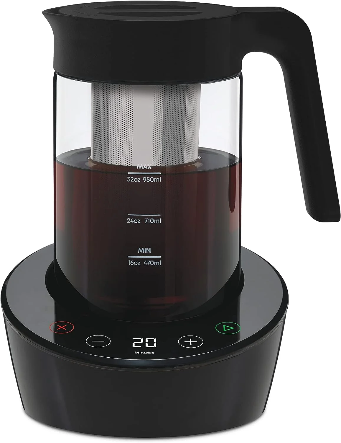 

Brew Electric Coffee Maker, From the Makers of Pot, Quickly Cold Brew Coffee, Customize Your Brew Strength, Easy-to-Use, Dishwa