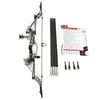 1set Archery Mini Compound Bow 16.4inch 16lbs Bow and Arrows Set for Outdoor/Indoor Toy Gift Entertainment Pocket Shooting Bows 3