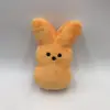 3pcs 3 colors/lot mini Easter Bunny Plush Toy Hand Figure Ornament Doll Doll Birthday Gift Short Plush PP Cotton easter gift 6