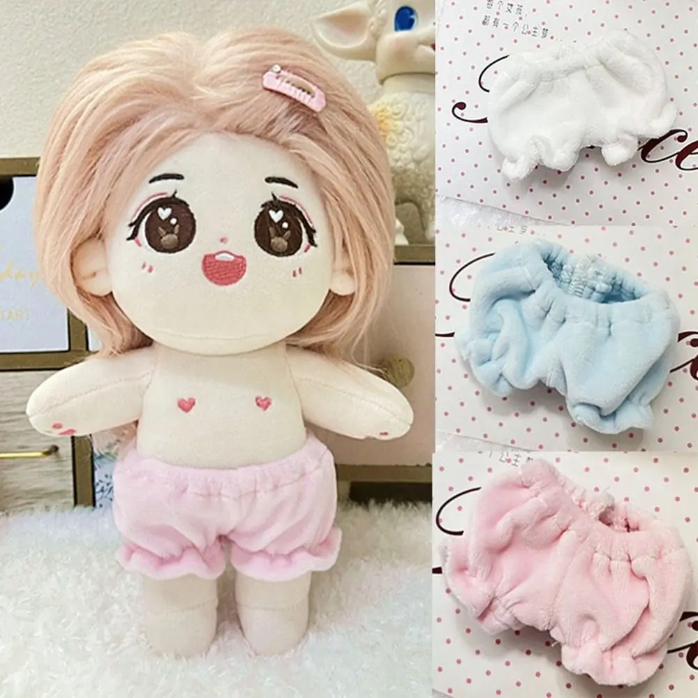 

Модные шорты для кукол ручной работы, плюшевые леггинсы для кукол 15/20 см, хлопковые шорты для кукол, наряды, Одежда для кукол 1/11 1/12 OB11, Одежда для кукол