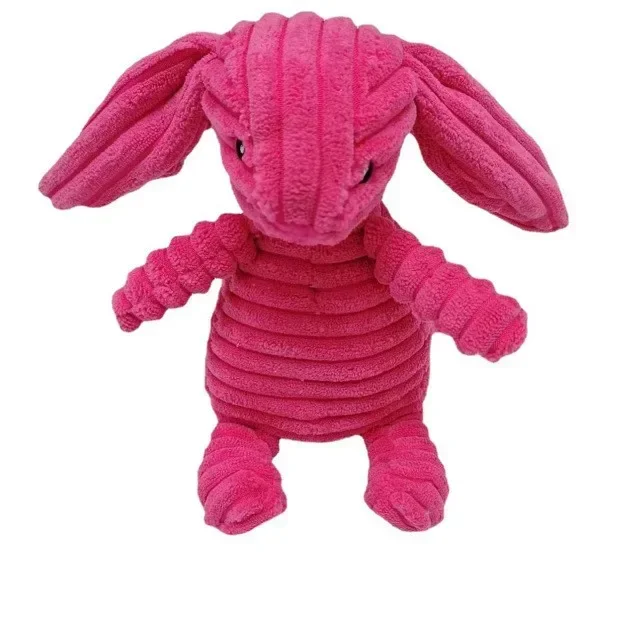 Plush Bite-Resistant Squeaky Corduroy Dog Toy
