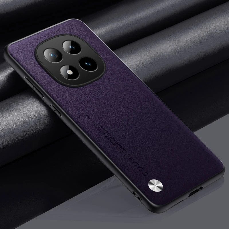 Elegant PU Leather Full Protection Phone Case - Premium Back Cover