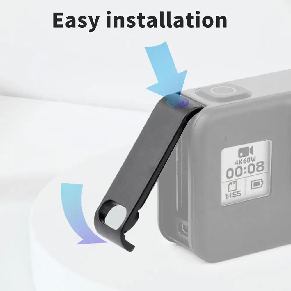 Detachable Battery Lid and Rechargeable Side Covers