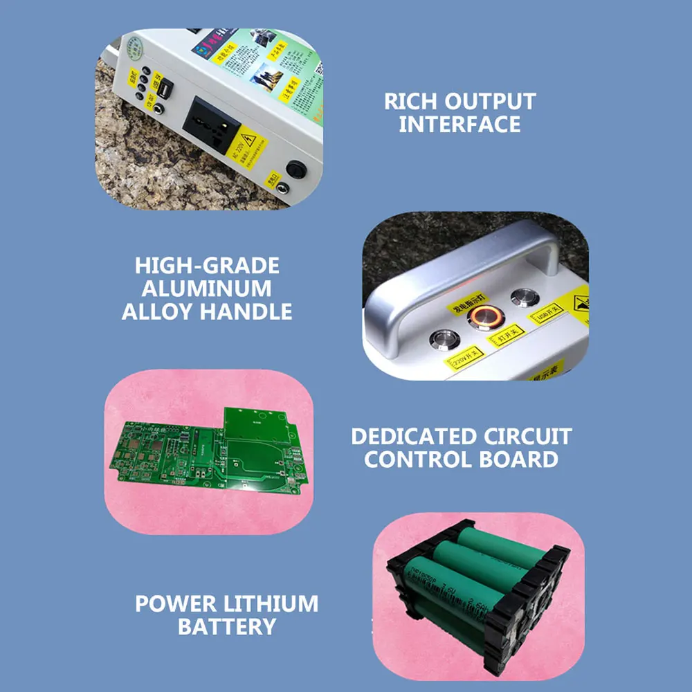 Générateur à essence 4l 220v Conversion de fréquence numérique Générateur  silencieux 2000w Générateur de manivelle portable extérieur (livraison dans  environ 45 jours)