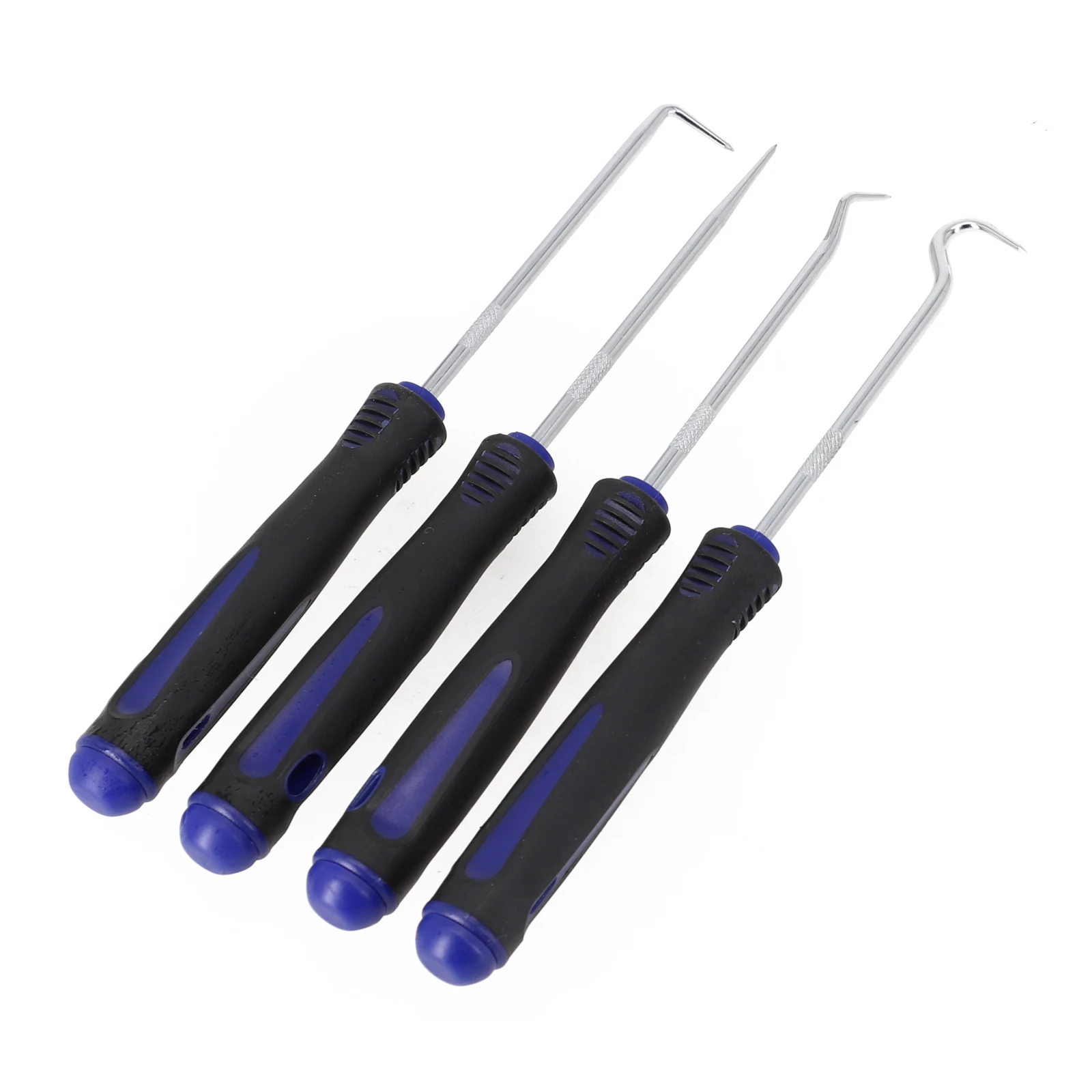 

4Pcs 165mm Car Auto Vehicle Oil Seal Screwdrivers Set O-Ring Seal Gasket Puller Remover Pick Hooks Tools Sealing Tools Blue