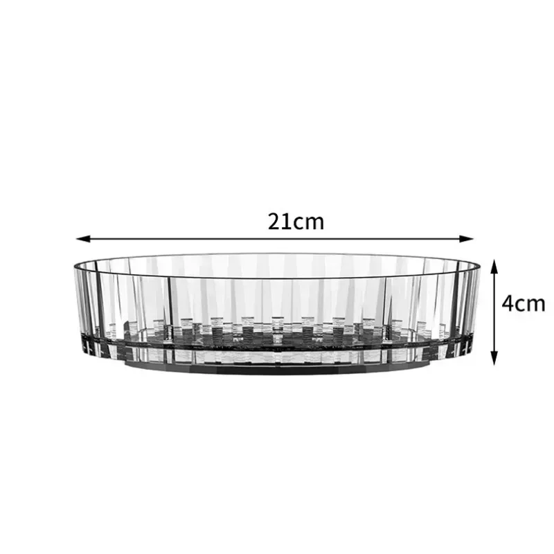 360 Rotating Seasoning Storage Tray Multifunction Pantry Cabinet Turntable For Cosmetics Bathroom Storage Box Kitchen Organizer 5