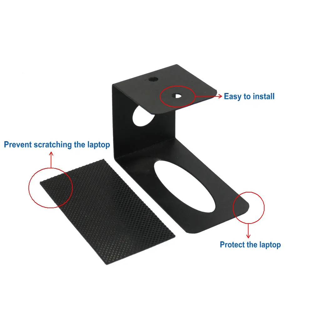 Stage Computer Equipment Mount-Under Desk Daptop Holder-Unique Ultra Strong Design Organizer