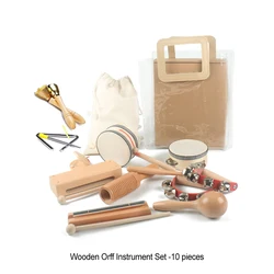 Wooden For Toddlers 1-3 Gift For Montessor For Safe Learning Musical Instrument Creative Set For Or Instrument Kid Birthday Gift