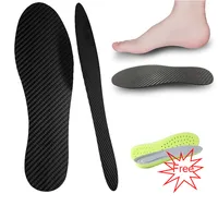 1 Pair 1.2mm Carbon Fiber Insole and Shock-absorbing Insole, Foot Fractures, Hallux Rigidus and Limitus, Rigid Shoe Insert 1