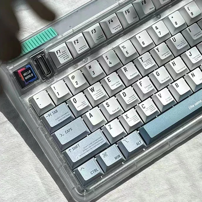 Kca Design Keycaps para Teclado Mecânico Keycaps Personalizados Keycaps Perfil Cereja Lados Dye Sub Pbt Conjunto Completo - Imagem 5