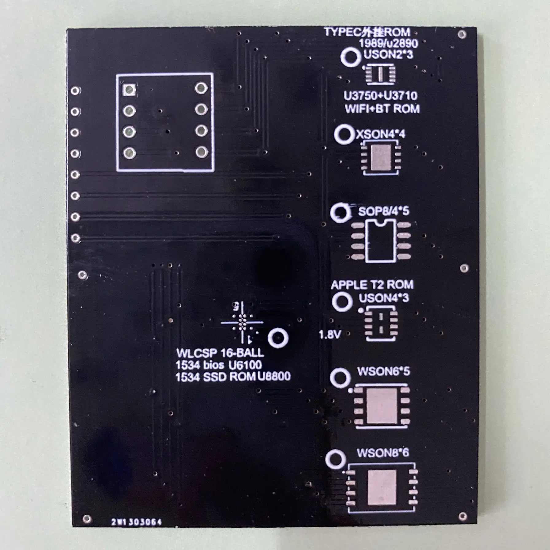 

Чип для ноутбука T2, чтение и запись bios seat air t2 ssd rom typec rom socket