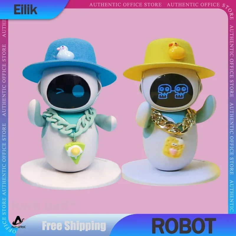 Nieuwe Eilik Robot Emotionele Interactie Slimme Metgezel Huisdierrobot Elektronische Creatieve Studie Desktop Metgezel Kerstspeelgoed Geschenken