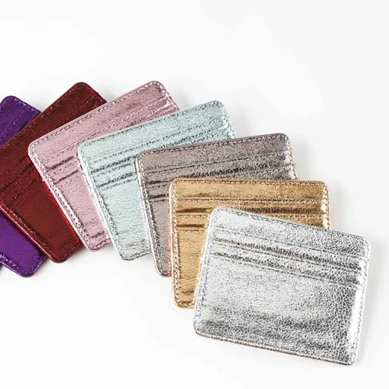 Sleek RFID-Blocking Minimalist Wallet – Premium PU Leather Card Holder