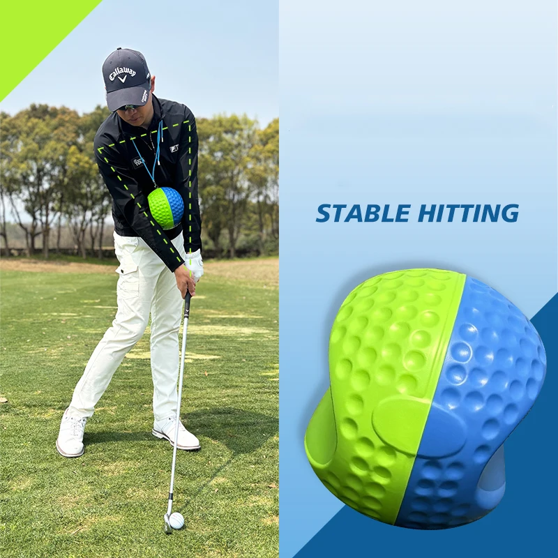 Golf Connect Ball Beginner Gesture Correction Golf Swing Trainer Golf Corrective Action Swing Training Aid Golf Supplies