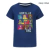 Game Gorilla Tag Tshirt Kids Cartoon Monkey Clothes Teenager Boy Short Sleeve Tops Baby Girls Casual Clothes Children Summer Tee 4