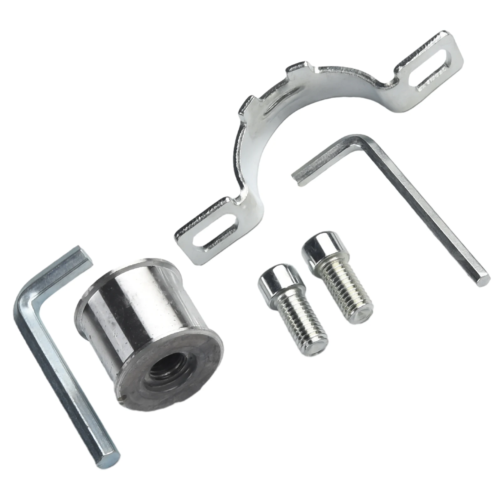 

Power Tools Bracket 2*52cm/0.78*20.47in Aluminum Angle Grinder Double Bearing For Model 100 Grooved Driving Wheel