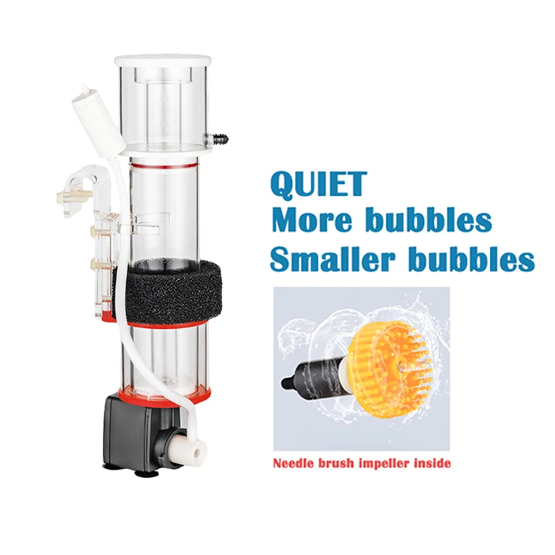 110V 220V Skimmer SQ-50 SQ-70 saltwater seawater tank mini tank small protein skimmer 70-200L aquarium as Red starfish