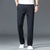 9XL Summer Pants Men Loose Straight Plus Size 8XL 7XL 6XL Loose 150KG Stretched Office Blue Elastic Male Work Business Trousers 3