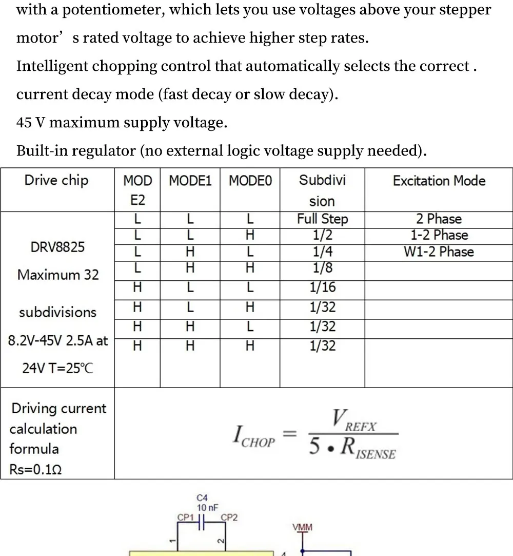 Description Picture 4 of item3D Printer Parts A4988 DRV8825 Stepper Motor Driver With Heat sink For SKR V1.3 1.4 GTR V1.0 RAMPS 1.4 1.6 MKS GEN V1.4 board