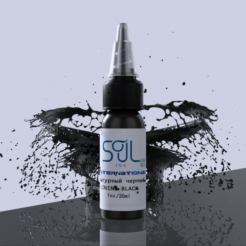 Soul Ink 1oz Bottle Tattoo Ink 48 Colors Professional Body Art Permanent Pigment Tattoo Artist Supplies