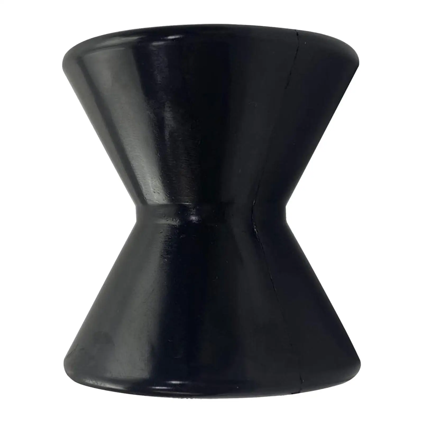 Bow Roller 3.5" Durable Professional Replace Parts Black Spare Parts High Performance Rubber Bow Roller Accessories