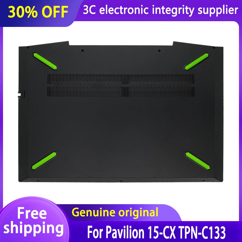 Новая задняя панель KNYORO для HP Pavilion 15-CX 15T-CX 15-cx003 15-CX0020NR, зеленая, Черная
