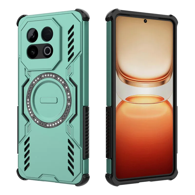 iQOO Z10 Turbo Pro 12/256 充電器、ケース、保護シート For ViVo iQOO Z10 Turbo Case Cover Heat Dissipation Magnetic