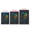 8.5-Inch Color LCD Handwriting Drawing Board For Puzzle Portable Home Graffiti Small Blackboard Toys Kids Birthday Gifts 6