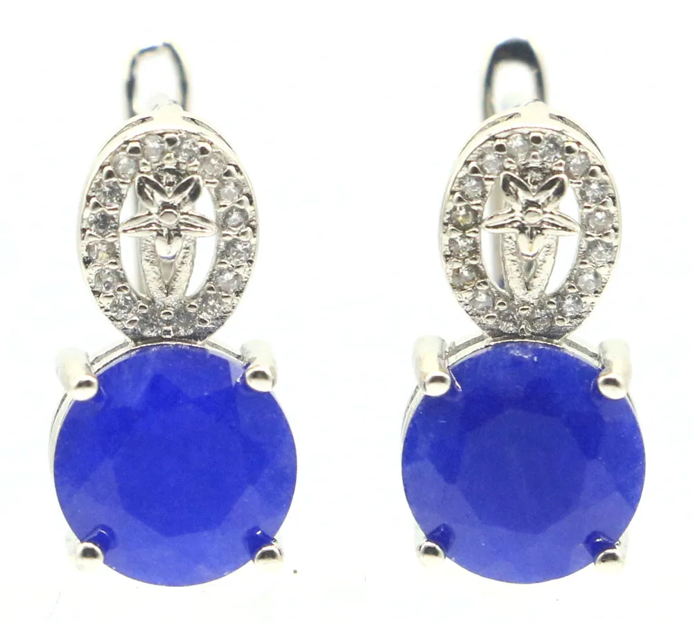 4g Customized 925 SOLID STERLING SILVER Earrings Lovely Zultanitel Alexandrite Topaz Violet Topaz Red Ruby Blue Sapphire Emerald