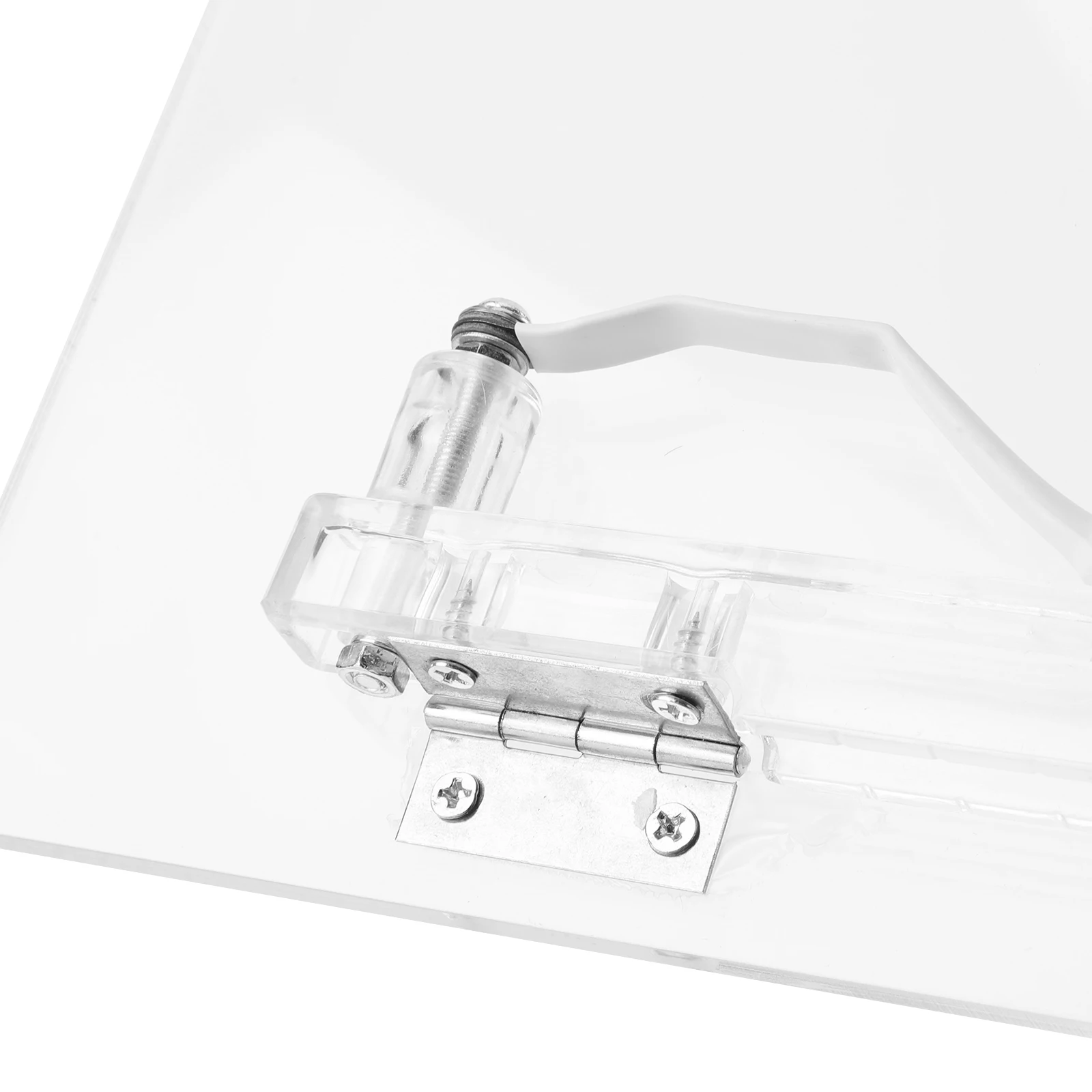 Acrylic Tablet Stand 180° Rotation Swivel Tablet Stand Transparent Tablet Holder Tablet Bracket for iPad Book Desktop Holder