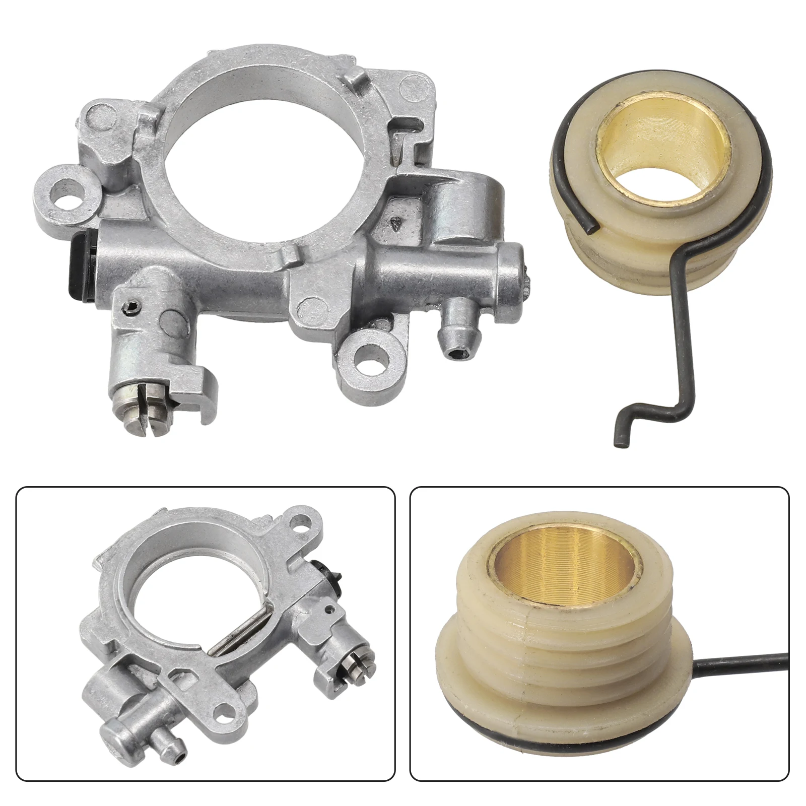 Chainsaw Oil Pump Worm Gear Kit For STIHL 029 MS290 MS311 MS391 Chainsaw Spare Parts Garden Tool Power Equipment
