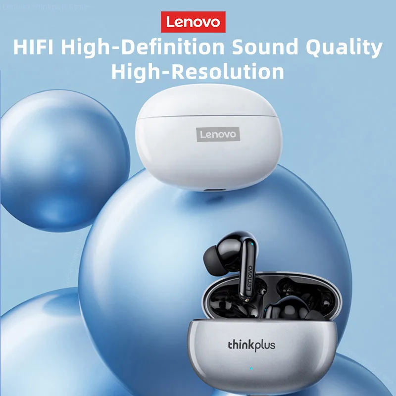 Lenovo XT88 방수 TWS 하이파이 이어폰, 블루투스 5.3 터치 컨트롤 기능, 음악 이어폰 마이크, 소음 감소, 선택