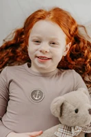 Ensemble pyjama en coton modal AS SS2026, vêtements de mode pour enfants, vêtements assortis pour la famille, vêtements décontractés confortables pour garçons et filles 5
