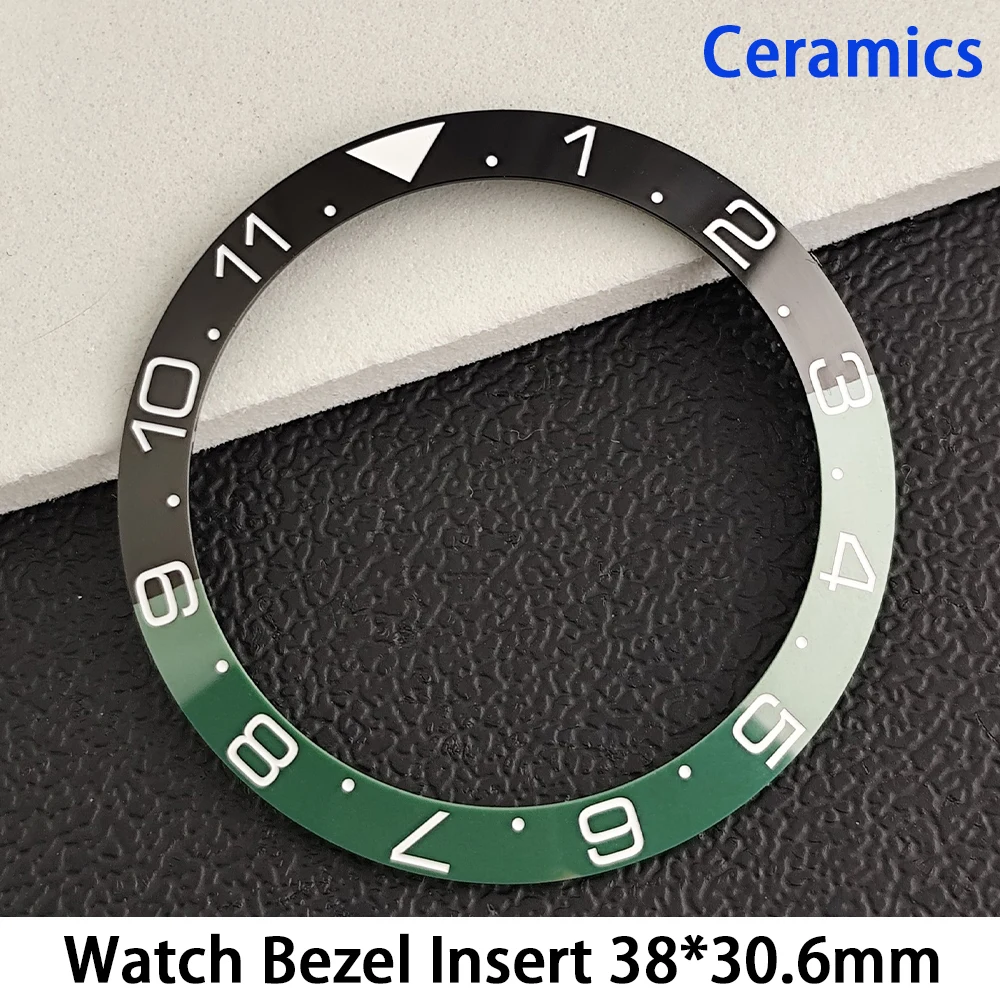 Premium 38mm Sloping Aluminum-Ceramic Bezel Insert