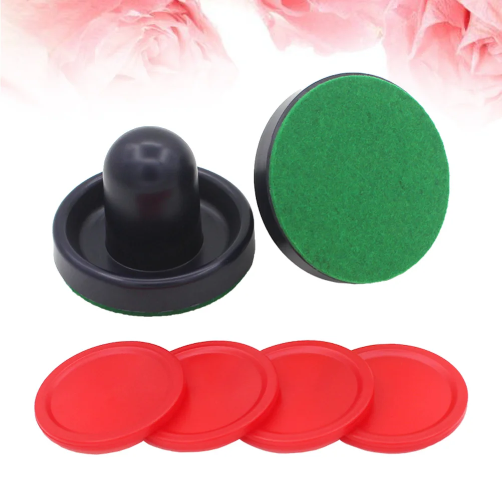 

76MM Air Hockey Pushers Pucks Replacement for Game Tables Goalies Header Kit Air Hockey Equipment Accessories (Dark Blue)