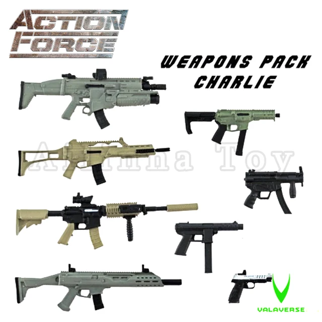 Valaverse Action Force 1/12 Action Figure (17PCS/SET) Wave 2 Weapons