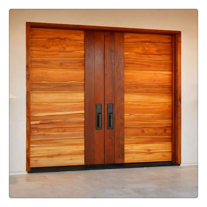 Solid wood front entry door bedroom with mobile home exterior door wood 5