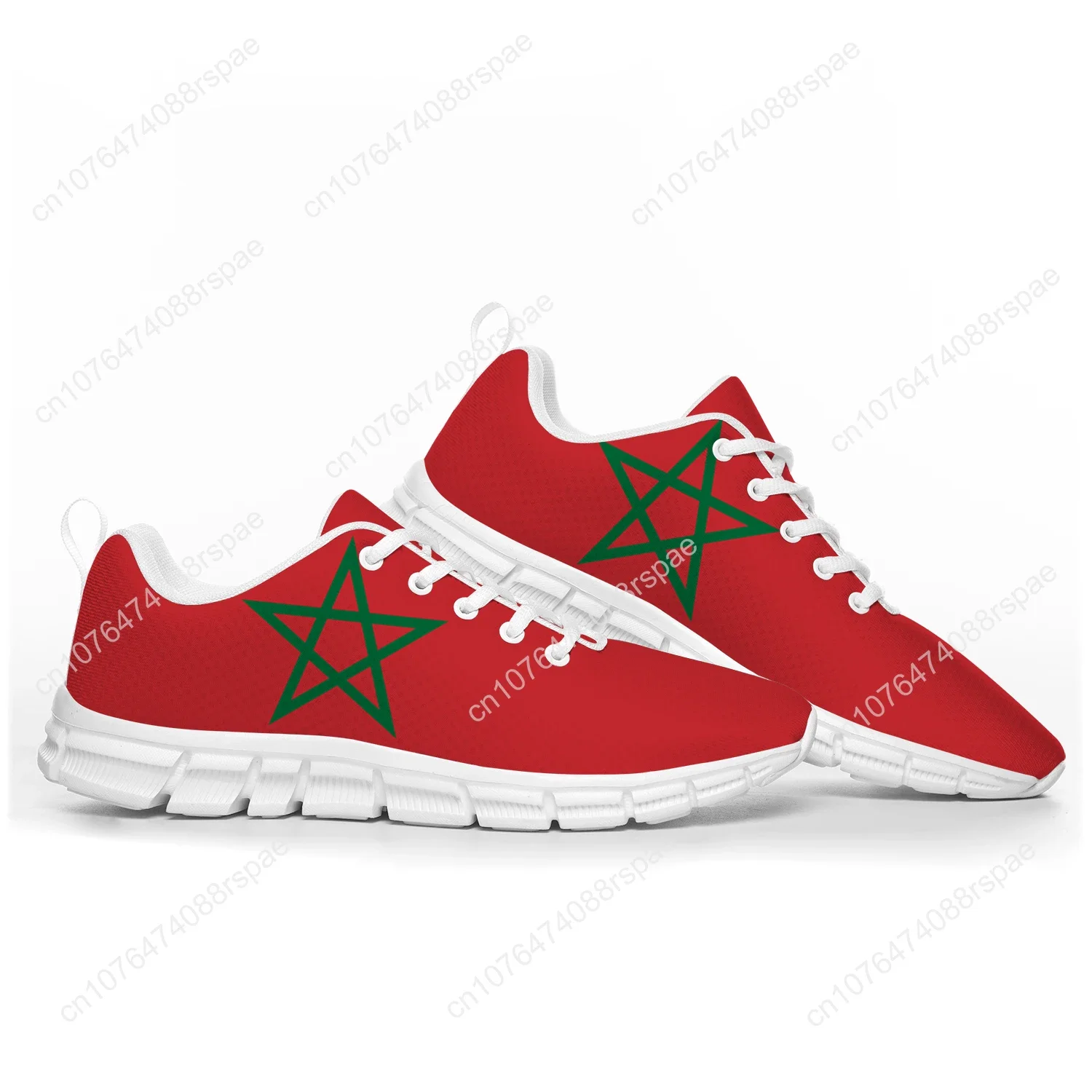 Moroccan Flag Sports Shoes Mens Womens Teenager Kids Children Sneakers Morocco Casual Custom High Quality Couple Shoes